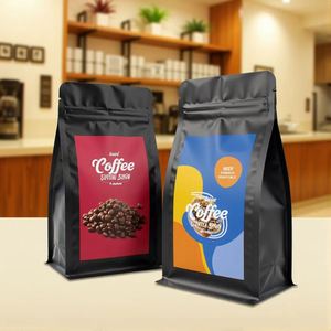 Etiquetas Adhesivas Impermeables para Bolsas de Café FX Roast, Impresión en Papel para Bolsas de Café, Etiquetas para Bolsas de Plástico - Product Image 2