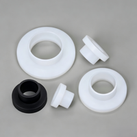 Rondelle en nylon de type T, manchon à bride flexible en PVC moulé par injection, feuilles de joint isolantes en plastique de type T OEM
