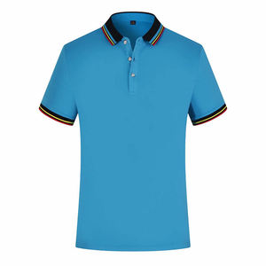 Nuova <span class=keywords><strong>Polo</strong></span> da Golf Traspirante per <span class=keywords><strong>Uomo</strong></span> Taglie Forti, Vestibilità Regolare Casual - Product Image 6