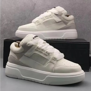 Chaussures de course style basketball pour hommes, confortables, respirantes, en mesh, avec plateforme, pour la marche et les sports en hiver - Product Image 2