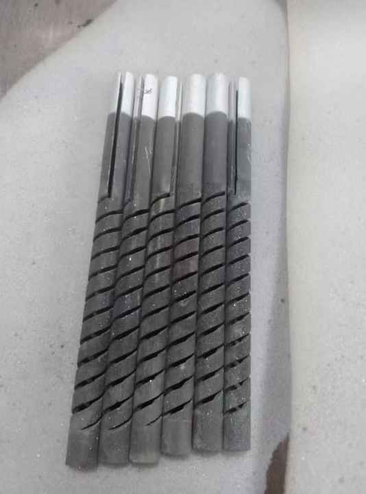 LN SGR and SG Type Spiral Grooved Rod Silicon Carbide Heating element ...
