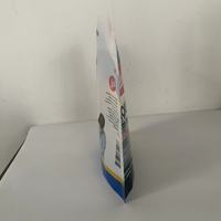 Emballage flexible, sachet debout avec fermeture éclair et fenêtre pour trousse de premiers soins, produits de premiers soins