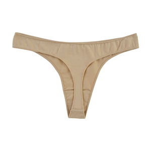 Tangas de Algodón al por Mayor para Mujer, Cintura Baja, Color Sólido, Negro/Gris/Abricó/Rojo/<span class=keywords><strong>Blanco</strong></span>/Azul, Tallas M-L-XL, Stock al por Mayor - Product Image 4