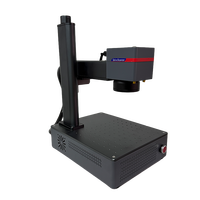 Machine de marquage laser à fibre 30W, nouvelle génération, avec positionnement par vision IA, gravure laser 3D sur surfaces courbes, métal, acier inoxydable, codes QR et logos