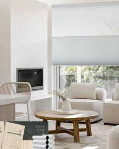 Store Vénitien Électrique Sans Fil en Aluminium <span class=keywords><strong>pour</strong></span> Fenêtre Française, Lames Imperméables Sans Perçage, Alliage Brossé, Pare-Soleil Personnalisable <span class=keywords><strong>pour</strong></span> Cuisine - Product Image 2