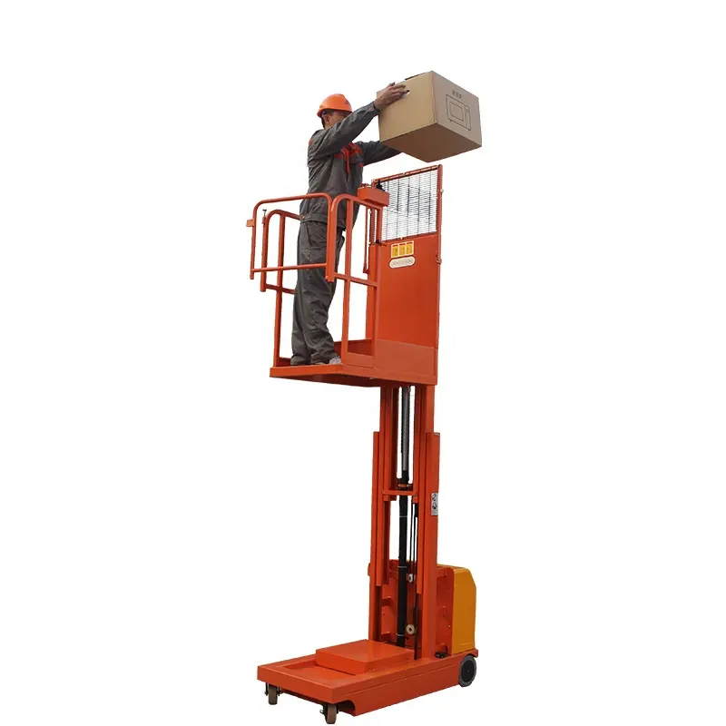 4m 4.5m Electric High Level Order Picker Lift Truck