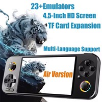Console de jeu rétro portable G36, écran IPS de 4,5 pouces, 18 000 jeux préchargés, double joystick, éclairage RVB, lecteur de jeux vidéo pour la maison