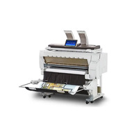 Ricoh CW2201/CW2200 A1 Imprimante de plan d'ingénierie couleur Cpoy Imprimante à jet d'encre Ricoh multifonction pour impression et numérisation