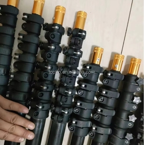 18 pies personalizado telescópico grande 10m 14m 15M telescopio tubos fibra telescópica antena poste - Product Image 2