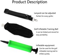 Balle gonflable intelligente de golf d'entraînement de correction de posture