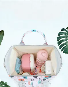 Yeni tasarım büyük kapasiteli bebek hastane naylon bebek bezi çantası şirketi