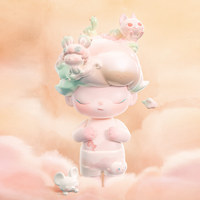 POPMART MEGA JUST DIMOO 400% Dreaming of You Figurine d'action originale, poupée, décoration de collection pour la maison, boîtes mystère surprise, cadeau