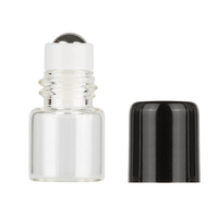 Flacons d'huiles essentielles de luxe de 1 ml, 2 ml, 3 ml, 5 ml, mini flacons roll-on, flacons de parfum à bille