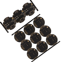 Fabrication de prototypes de circuits imprimés, service d'assemblage rapide de PCBA pour applications IoT, finition de surface HASL/OSP/or par immersion, MOQ 1 pièce