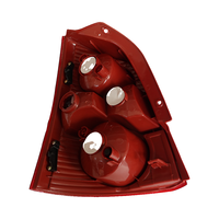 Ensemble de feux arrière de voiture, feux arrière automatiques compatibles avec Hyundai Atos 2004, feux de freinage arrière gauche et droit