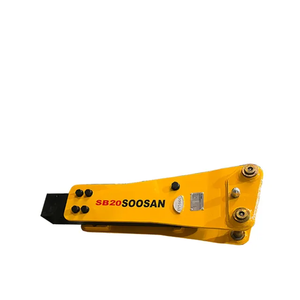 Soosan Series Top Type Hydraulic <b>Hammer</b> for 1.0-2.5 Ton Mini Excavator CE Certified <b>Rock</b> Breaker for Construction - Product Image 2