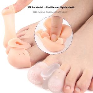 Dapat dicuci & dapat digunakan kembali Gel pemisah jari kaki bersirkulasi pemisah jari kaki untuk pria & wanita perenggang kaki - Product Image 2