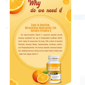 מוצרי מפעל ויטמין C 1000 מ ג תוסף תזונה עבור תמיכה חיסונית למבוגרים תוספת חמצון - Product Image 4