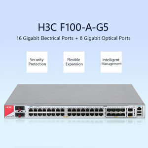 Pare-feu d'entreprise Gigabit H3C SecPath F100-A-G5 avec 18 ports électriques Gigabit, compatible Pfsense, garantie 1 an - Product Image 1