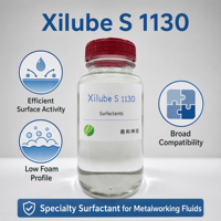 S 1130, tensioactif ultra faiblement moussant, résistant aux alcalis, haute détergience, fluide pour le travail des métaux