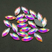 Vente directe usine – Strass rectangulaires thermocollants 2,5x5mm et 3x7mm pour robes de mariée, nail art, vêtements et chaussures