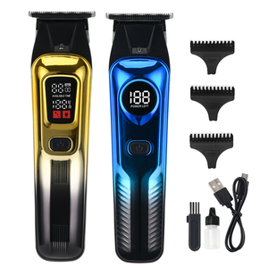 PRITECH bán buôn Clipper râu tông đơ chuyên nghiệp tóc tông đơ cho thợ là<span class=keywords><strong>m</strong></span> tóc với LED hiển thị - Product Image 1