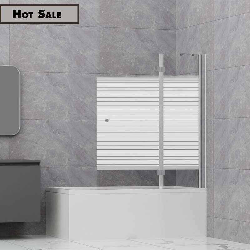 Modern Folding Aluminium Frame Shower Screen