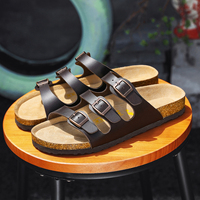 Chaussures en cuir Birken à prix imbattable, semelle naturelle, pour hommes et femmes, à enfiler, décontractées, classiques, légères, écologiques et jetables