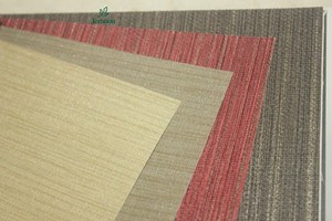 Carta da Parati in Tessuto Intrecciato Ignifugo PVC di Alta Qualità per Progetti Commerciali Rivestimenti Murali in Vinile di Lusso per Hotel - Product Image 3