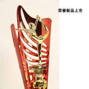 Creative Dance <b>Trophy</b> 28cm Plastic Synthetic <b>Engraving</b> Uv Printing Durable Award For Dance Competition - Product Image 5