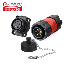 5 pin cắm dây nối chống thấm nước với Bayonet Ổ cắm dây cáp - Product Image 2