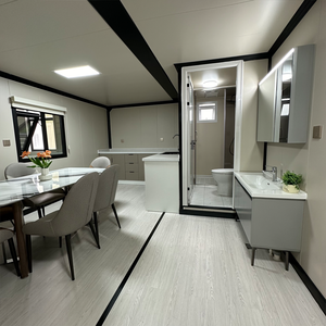 Maison conteneur extensible mobile de 40 pieds, 20 pieds, 30 pieds, 40 pieds, 2, 3, 4 chambres, maison pliante miniature, maisons conteneurs préfabriquées, <span class=keywords><strong>prix</strong></span> - Product Image 4