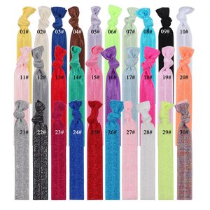 Attaches pour cheveux élastiques de couleur unie, pour un usage quotidien, style décontracté unisexe, bonne élasticité - Product Image 2