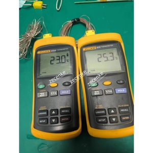 เครื่องวัดอุณหภูมิแบบดิจิตอลบันทึกข้อมูล Fluke 53 II รุ่น FLUKE53-2 - Product Image 4
