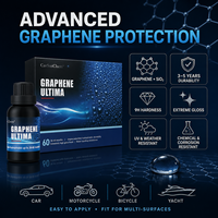 CarSusChem 3-5 ans 9H Super Brillant Graphene Ultima Cire Liquide de Revêtement Céramique Anti-UV pour Détail Automobile Usage Professionnel