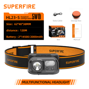 Nhà sản xuất chuyên nghiệp của Đèn pha sạc không thấm nước ngoài trời khẩn cấp dẫn với 9 màu đỏ trắng chế độ chất lượng Đèn pha - Product Image 2