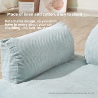 Canapé pour chien et chat en bois massif, écologique, surélevé, lavable, luxe, logo personnalisé, emballage moderne en boîte, lit pour animaux de compagnie, grands chiens, toutes saisons