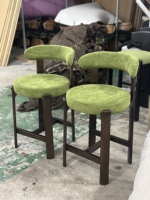 Tabouret de bar moderne en bois de frêne JP, structure en bois massif, chaise de bar exclusive pour salon