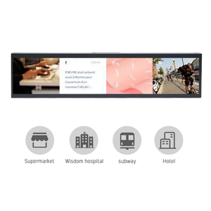 Pantalla lcd para reproductor de publicidad, tamaño Mini, 16,8 pulgadas, barra larga, delgada, android, para Centro Comercial - Product Image 2