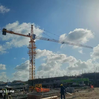 Pièces de rechange pour grue à tour 6T : Moteur, Moteur d'escalade interne, Interrupteur de fin de course, Boîte de vitesses, Roulement, Caméra de construction, Télécommande RC