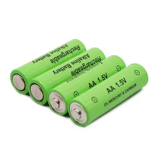 1,5 V AAA AA 600mAh 1200mAh 1800mAh 3000mAh Batería alcalina recargable Juguete Batería recargable Control remoto