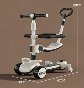 <span class=keywords><strong>Patinete</strong></span> Eléctrico Infantil de Alta Calidad con Aleación de Aluminio y Tres <span class=keywords><strong>Ruedas</strong></span> de PU para Uso en Exteriores, Disponible para Dropshipping, con Asiento y Manillar - Product Image 6