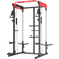 Máquina de entrenamiento multifunción con cable para dominadas y remo bajo, de grado comercial, para gimnasio en casa