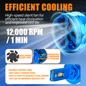 ไฟหน้า H11 Led <span class=keywords><strong>T8</strong></span> 110W 6000K 11000Lm faros LED สำหรับรถยนต์ H1 H3 H4 H7รถยนต์หลอดไฟ9012 9006 - Product Image 5