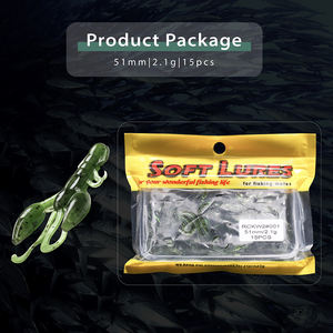 Chaud doux Craw <span class=keywords><strong>leurre</strong></span> <span class=keywords><strong>écrevisse</strong></span>s doux crevettes <span class=keywords><strong>leurre</strong></span> <span class=keywords><strong>écrevisse</strong></span>s queues Wobblers appât ver jambes 15 pièces/sac en gros inventaire Silicone <span class=keywords><strong>leurre</strong></span> - Product Image 6