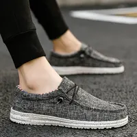 New Fisherman Shoes Breathable Espadrilles Men Fashion Casual Linen Shoes  Summer Canvas Shoes Male Good Quality Sneakers