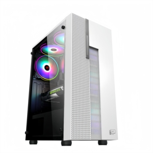 <span class=keywords><strong>Tour</strong></span> de jeu verticale USB3.0 ATX pour ordinateur 2023 Offre Spéciale avec ventilateur RVB et armoire en verre trempé pour les jeux de bureau - Product Image 2
