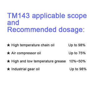 Trimellitate difenil triato aceite base de grasa de alta y baja temperatura para lubricantes totalmente sintéticos o semisintéticos - Product Image 1