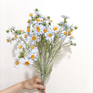 Bunga aster palsu liar krisan, bunga aster sutra ibu untuk dekorasi pernikahan rumah - Product Image 4