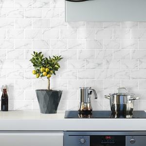 Funlife — autocollant <span class=keywords><strong>pour</strong></span> la <span class=keywords><strong>douche</strong></span>, de salle de bain, carreaux épais, écorce et bâton, dosseret de cuisine - Product Image 5